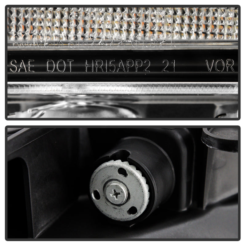 Spyder Ford F150 20-21 Quad High-Power LED Module - Black (PRO-YD-FF15021HALAP-SBSEQ-BK) SPYDER