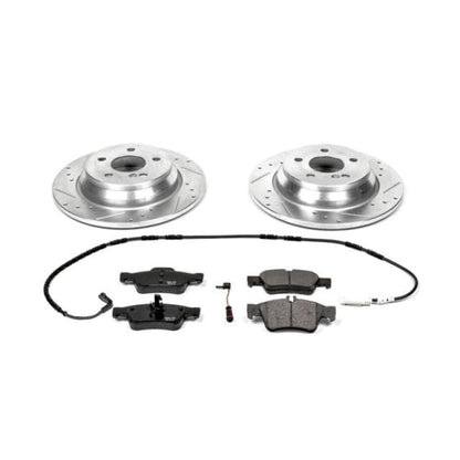 Power Stop 03-06 Mercedes-Benz CL500 Rear Z23 Evolution Sport Brake Kit PowerStop