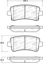 Load image into Gallery viewer, StopTech Premium Ceramic Rear Brake Pads - 308.14302