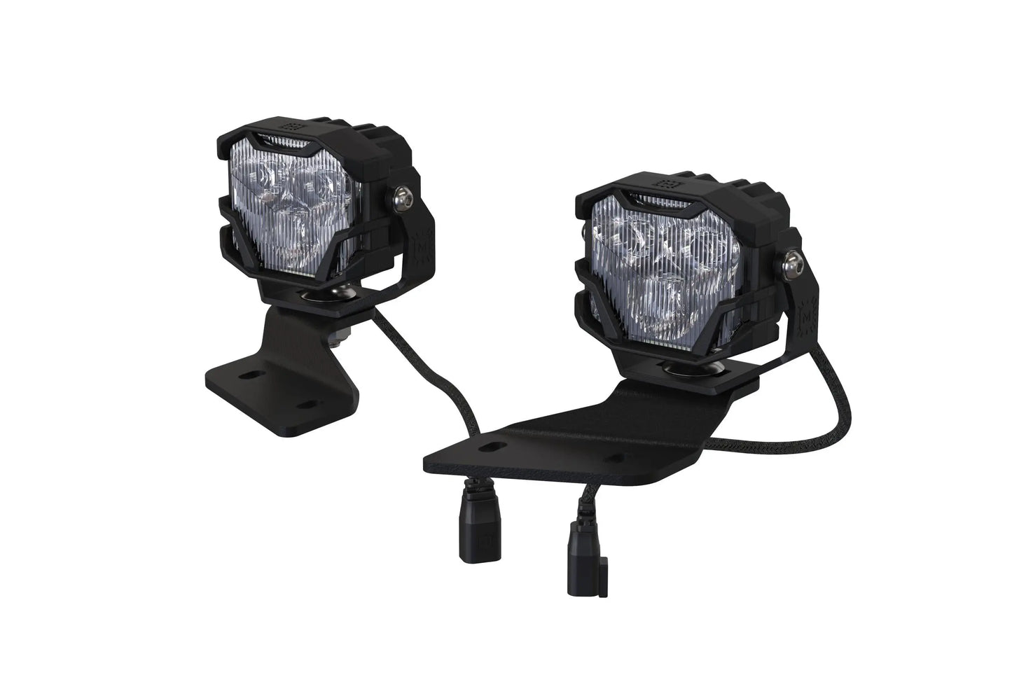 Morimoto 4Banger Ditch Light Kit: 2021+ Bronco (HXB Yellow Spot Beam) Morimoto