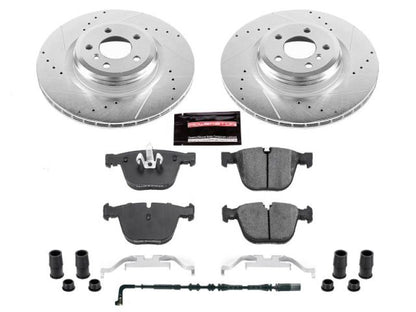 Power Stop 09-10 BMW 750i Rear Z23 Evolution Sport Brake Kit PowerStop