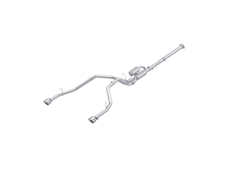 2025+ RAM 1500 3.0L Pro Series 3.0in Cat-Back Dual Rear Exit Exhaust - CF Tips MBRP