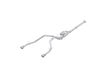 2025+ RAM 1500 3.0L Pro Series 3.0in Cat-Back Dual Rear Exit Exhaust - CF Tips MBRP