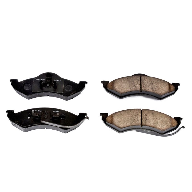 Power Stop 1999 Dodge Dakota Front Z16 Evolution Ceramic Brake Pads PowerStop