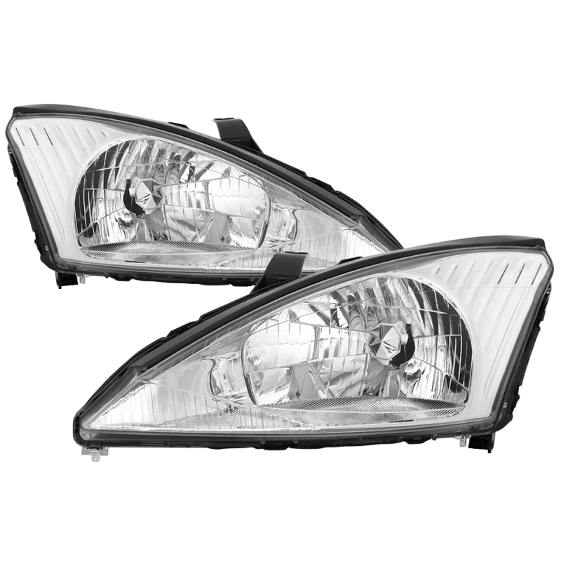 xTune Ford Focus 00-04 OEM Style Headlights - Chrome HD-JH-FFOC00-C SPYDER