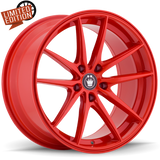 Konig Oversteer 18x8 5x114.3 ET45 Gloss Red