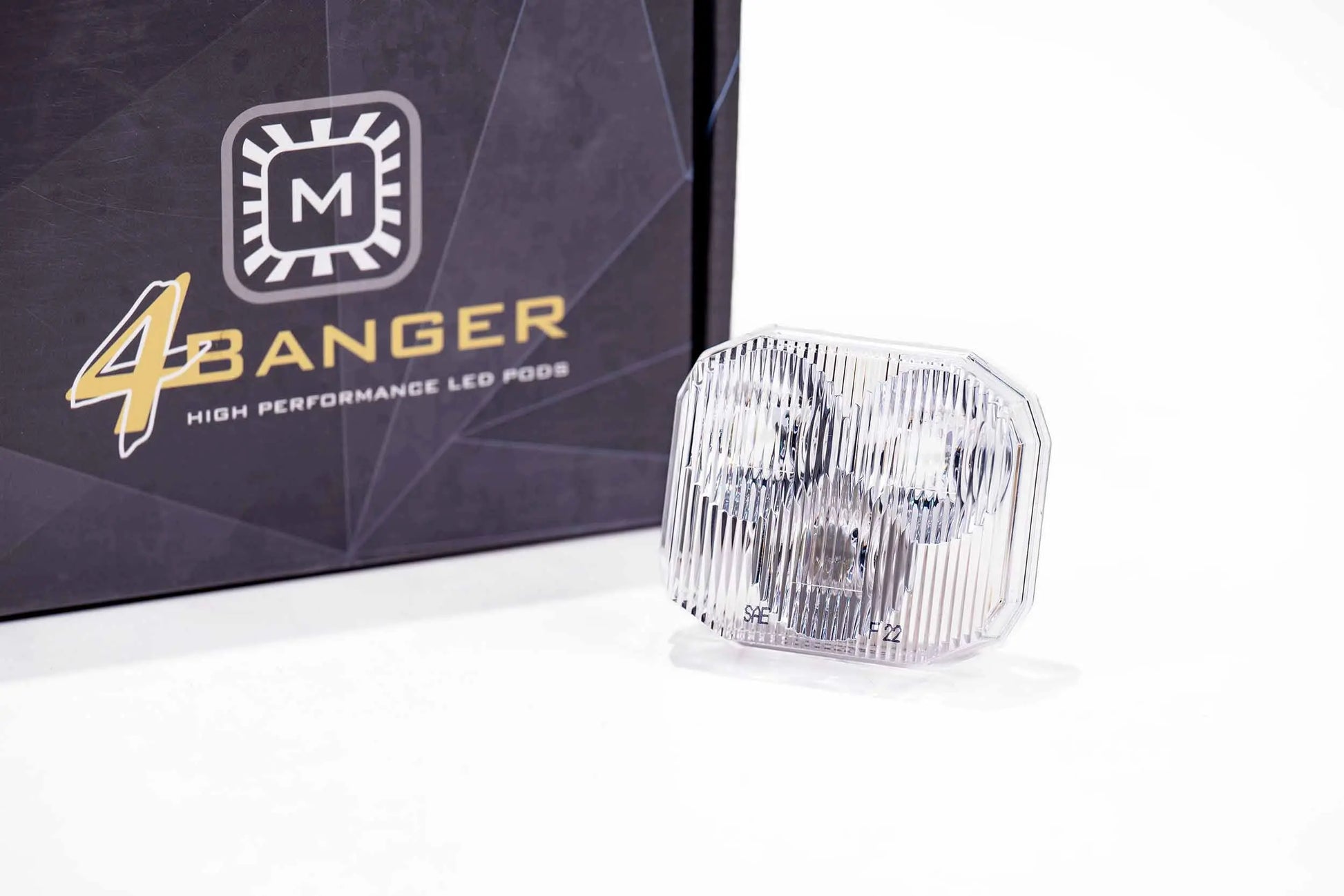 Morimoto Lens Only: 4Banger (White / Wide / Each) Morimoto
