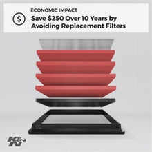 Load image into Gallery viewer, K&amp;N 12-13 Chevrolet Impala 3.6L V6 Replacement Air Filter