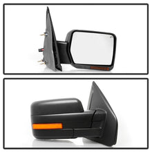 Load image into Gallery viewer, xTune 04-06 Ford F-150 Heated Amber Seq LED Signal OEM Pwr Mirrors (Pair) (MIR-03FF04-G2-PW-RAM-SET)