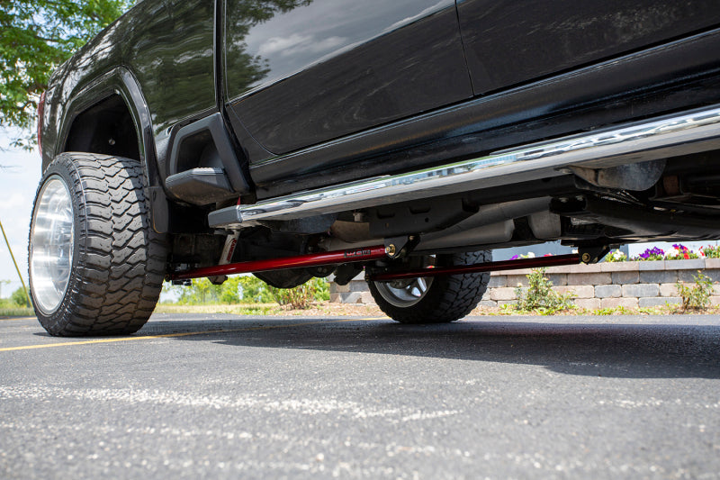Wehrli 20-24 Chevy & GMC Duramax RCLB/CCSB/ECSB 60in. Traction Bar Kit - Candy Red - WCF100826-CR