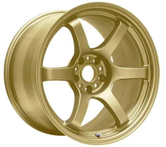 Gram Lights 57DR 18x9.5 +38 5-114.3 E8 Gold Wheel (Min Order Qty 20) Gram Lights