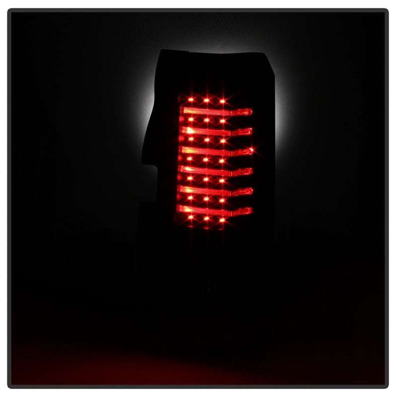 Xtune Hummer H3 06-09 ( Non H3T ) LED Tail Lights Black ALT-ON-HH306-LED-BK SPYDER