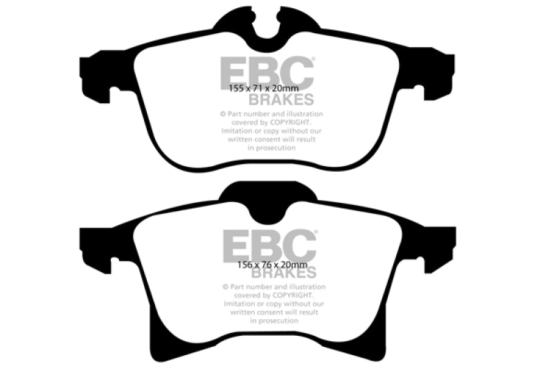 EBC YellowStuff Front Brake Pads - DP41520R EBC