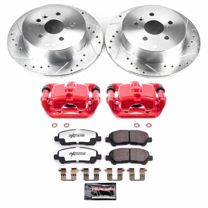 Power Stop 08-09 Toyota High Lander Rear Z36 Truck & Tow Brake Kit w/Calipers PowerStop