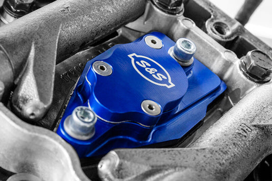 S&S Cycle 99-17 Twin Cam Models Billet Head Breather Kit - 900-1299