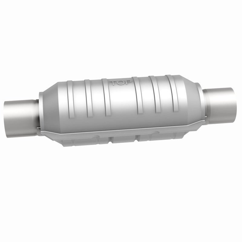 MagnaFlow Catalytic Converter 2 in Inlet 2 in Outlet 11 in Length SS Magnaflow