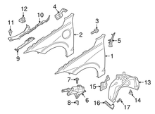 Load image into Gallery viewer, OEM VOLVO 17-18 S90 Interior-Rear-Upper Cover Clip (30622628) X1