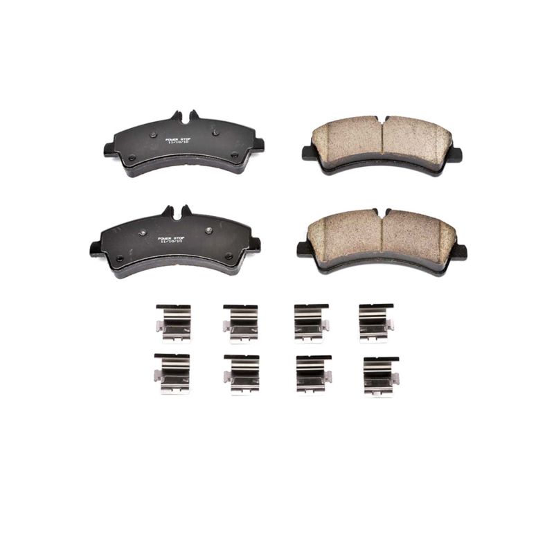 Power Stop 07-09 Dodge Sprinter 3500 Rear Z17 Evolution Ceramic Brake Pads w/Hardware PowerStop