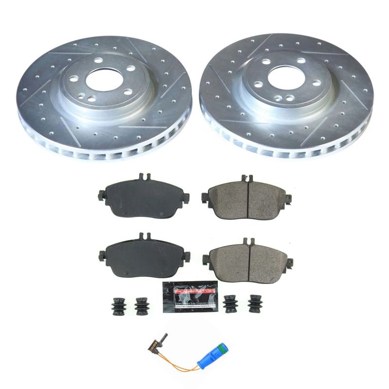 Power Stop 17-19 Infiniti QX30 Front Z23 Evolution Sport Brake Kit PowerStop