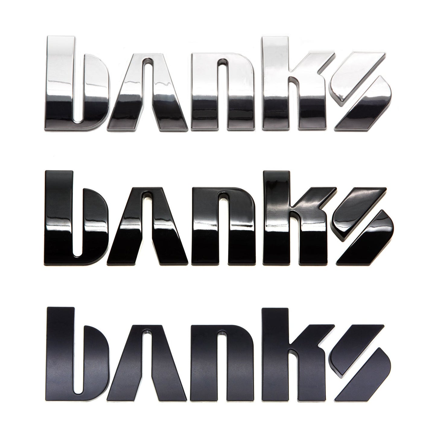 Banks Emblem Badge Kit - Chrome