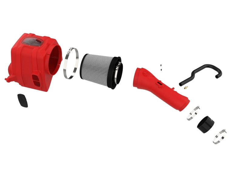 aFe Momentum GT Red Edition Cold Air Intake System Toyota Tundra 07-21 - 51-76003-R