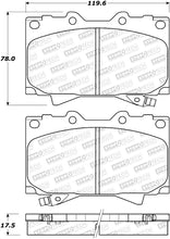 Load image into Gallery viewer, StopTech Premium Ceramic Brake Pads - 308.07720