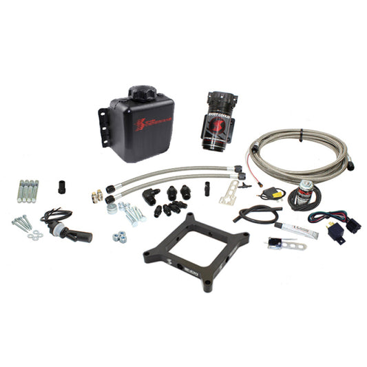 Snow Performance Gas Stg 1, Naturally Aspirated, (SS Braided, 4AN Fittings) 4150 - SNO-15025-BRD