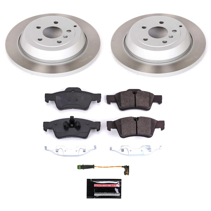 Power Stop 06-07 Mercedes-Benz R500 Rear Semi-Coated Rotor Kit PowerStop