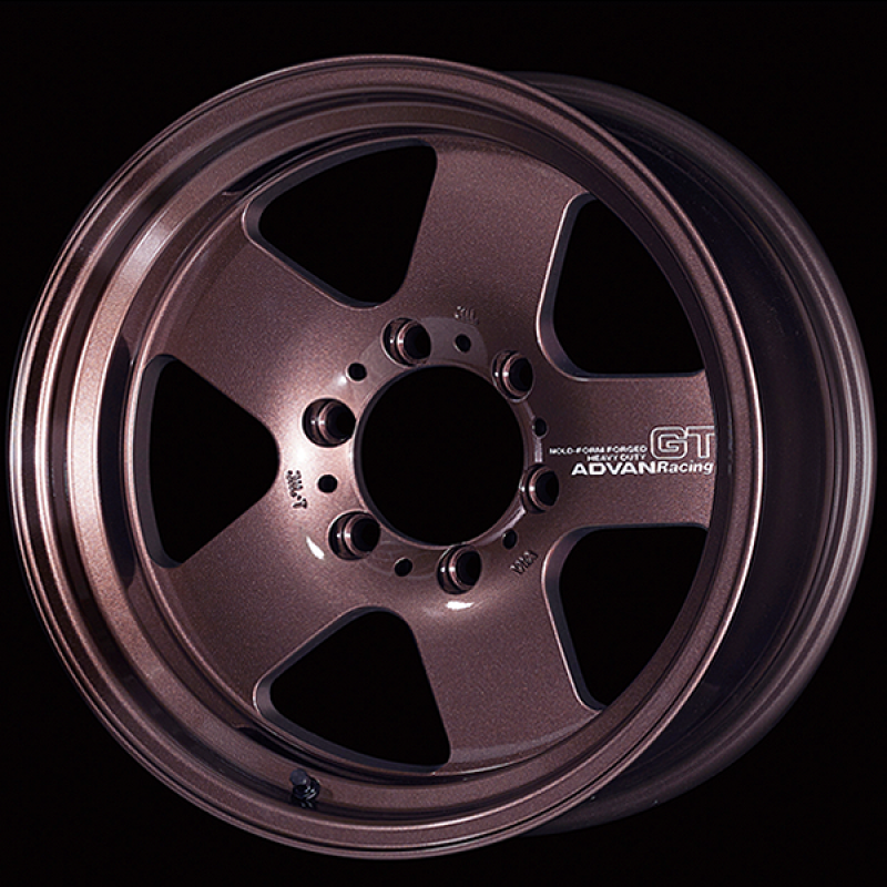 Advan YAQH7H-10KRCB GT Heavy 17X8.5 -10 6x139.7 Racing Copper Bronze Wheel