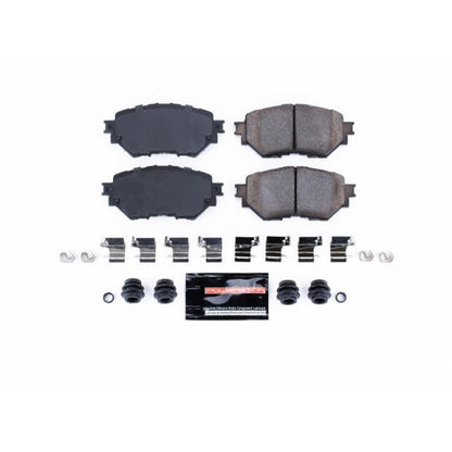 Power Stop 14-17 Mazda 3 Front Z23 Evolution Sport Brake Pads w/Hardware PowerStop