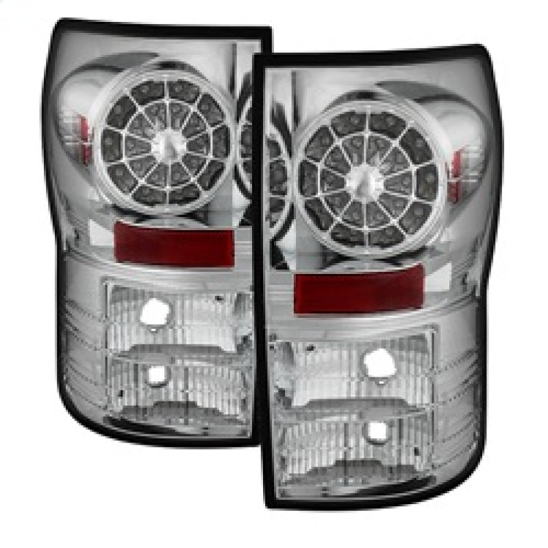 Spyder Toyota Tundra 07-13 LED Tail lights Chrome ALT-YD-TTU07-LED-C SPYDER