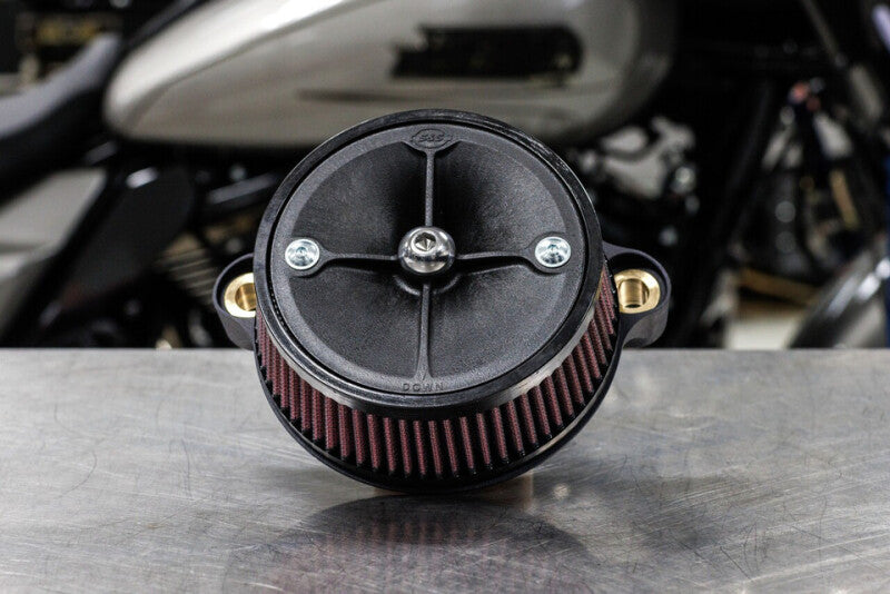 S&S Cycle 2023 CVO M8 Touring Models w/ VVT Stealth Air Cleaner Kit - 170-0803