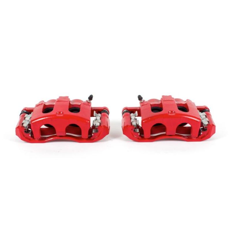 Power Stop 06-10 Ford Explorer Front Red Calipers w/Brackets - Pair PowerStop