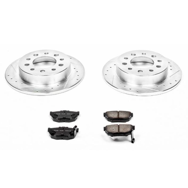 Power Stop 03-08 Hyundai Tiburon Rear Z23 Evolution Sport Brake Kit PowerStop