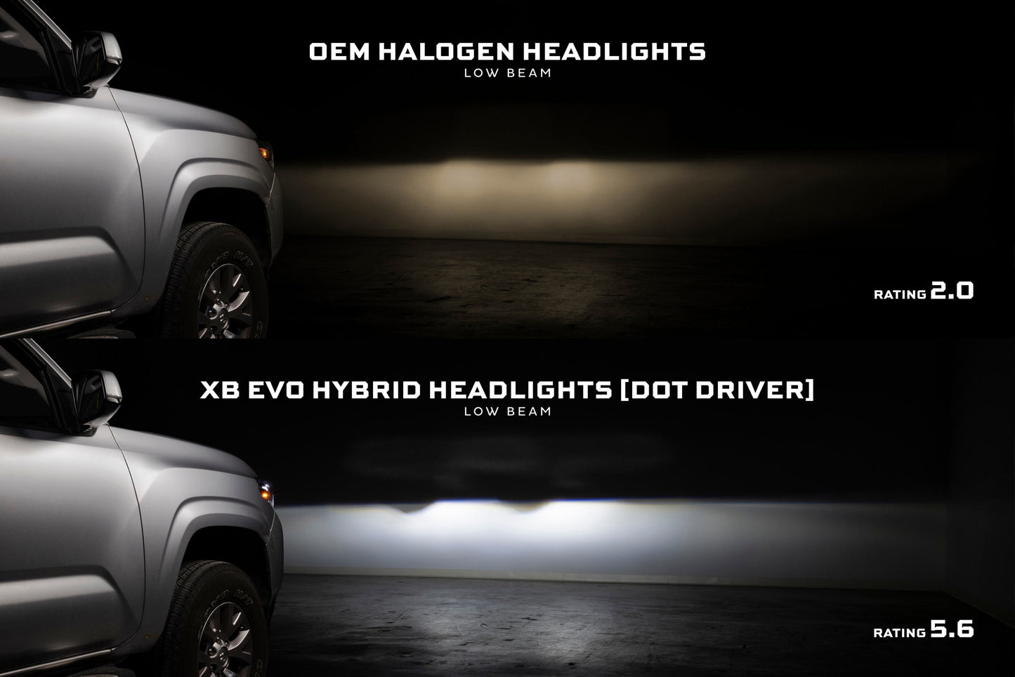 Morimoto XB Evo Hybrid LED Headlights for Toyota Tacoma (2016–2023) – LF2-530Y