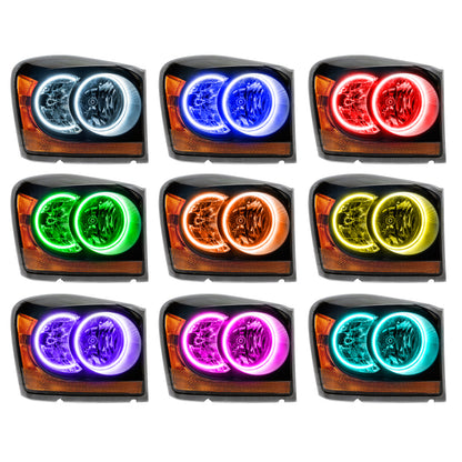 Oracle 04-06 Dodge Durango SMD HL - Black - ColorSHIFT w/ Simple Controller SEE WARRANTY