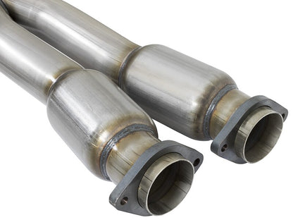 afe MACH Force-Xp X-Pipe Chevrolet Corvette (C7) & Z06 14-19 V8-6.2L/6.2L (sc)