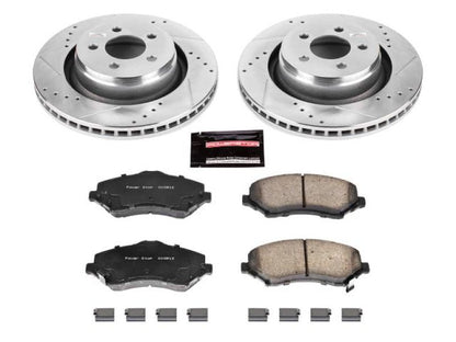 Power Stop 09-11 Dodge Nitro Front Z23 Evolution Sport Brake Kit PowerStop