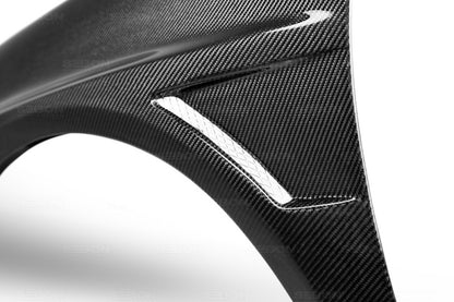 Seibon Carbon fiber fenders for 2006-2007 Subaru Impreza/WRX/STi (10mm Wider) - FF0607SBIMP