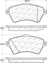 Load image into Gallery viewer, StopTech Premium Ceramic Brake Pads - 308.09260