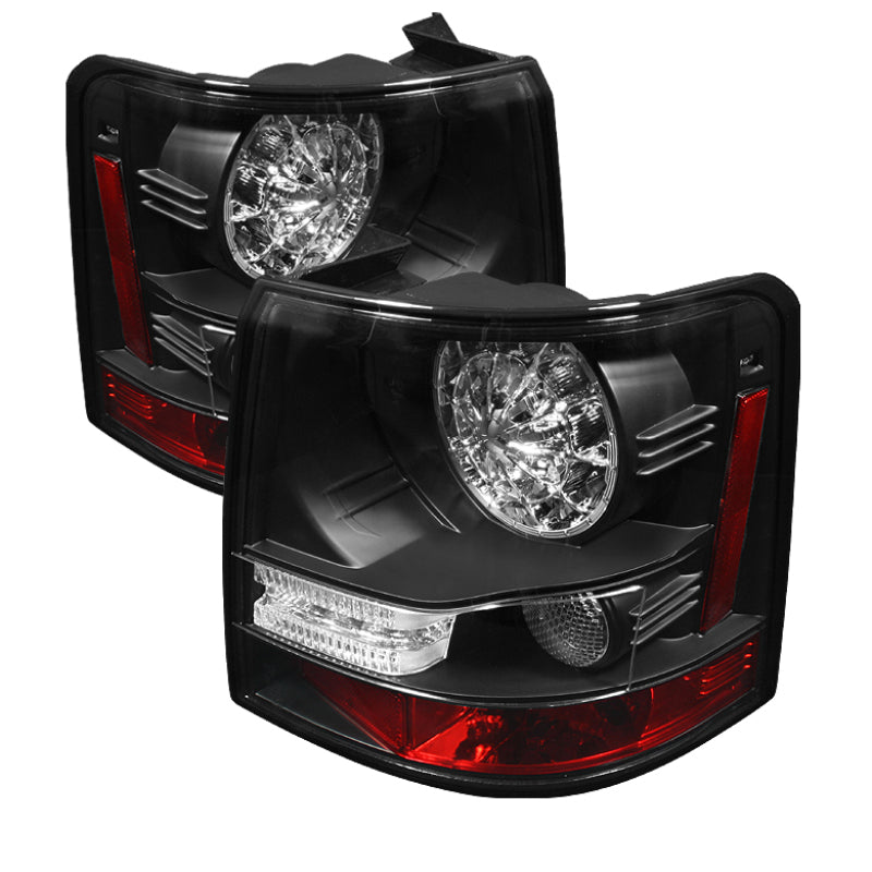 Spyder Land Rover Range Rover Sport 06-09 LED Tail Lights Black ALT-YD-LRRRS06-LED-BK SPYDER