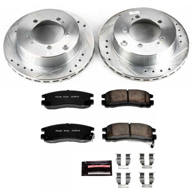 Power Stop 91-96 Dodge Stealth Rear Z23 Evolution Sport Brake Kit PowerStop