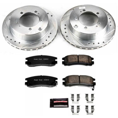 Power Stop 91-96 Dodge Stealth Rear Z23 Evolution Sport Brake Kit PowerStop