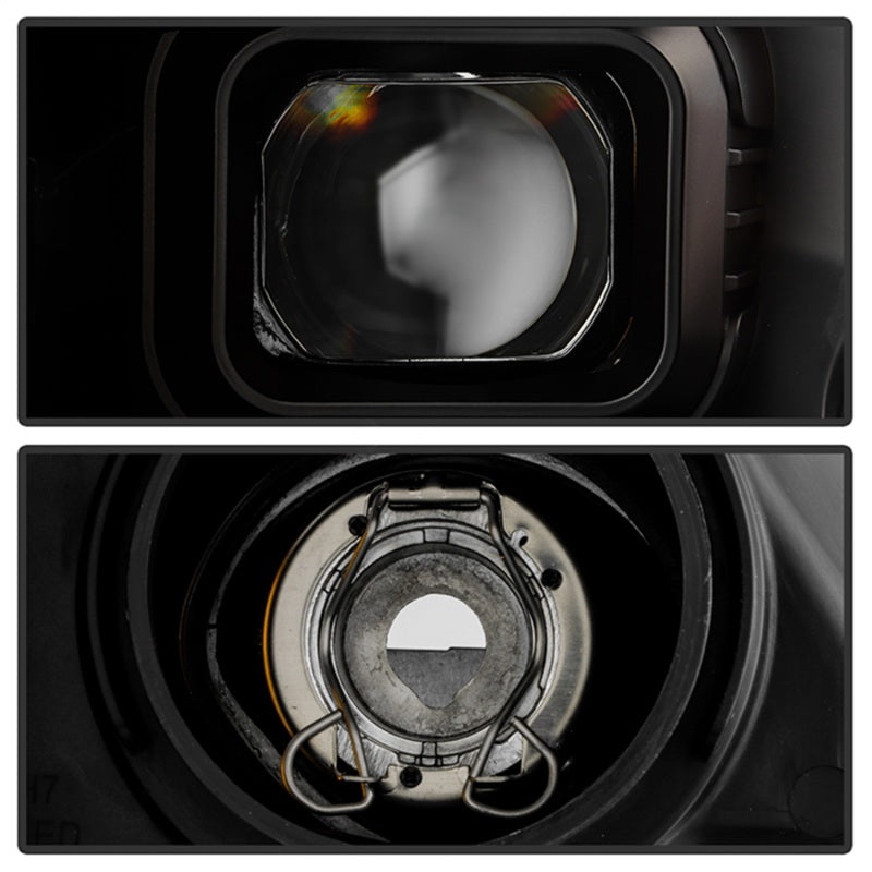 Spyder Signature 20-21 Ford F150 (Halogen Model) Proj. Headlights - Black (PRO-YD-FF15021HALSI-BK) SPYDER
