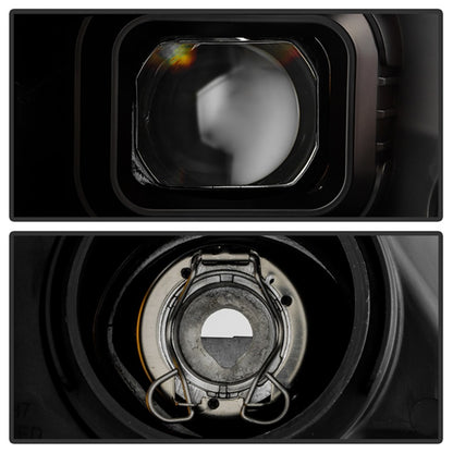Spyder Signature 20-21 Ford F150 (Halogen Model) Proj. Headlights - Black (PRO-YD-FF15021HALSI-BK) SPYDER