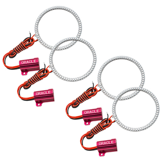 Oracle 04-10 Mercedes Benz CLS LED Headlight Halo Kit - Red