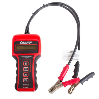 Autometer Battery Tester 6/12/24V Autogage BT-500
