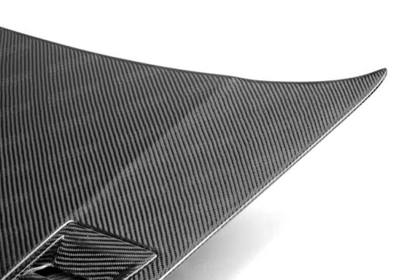 Seibon HD0607HDCV4DJ-MGII MGII-Style Carbon Fiber Hood for 2006–2010 Honda Civic 4DR JDM / Acura CSX