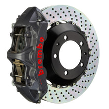 Load image into Gallery viewer, Brembo 12-14 328i Excl xDrive/M-Sport Brakes Fr GTS BBK 6 Pist Cast 355x32 2pc Rotor Drill-Black HA