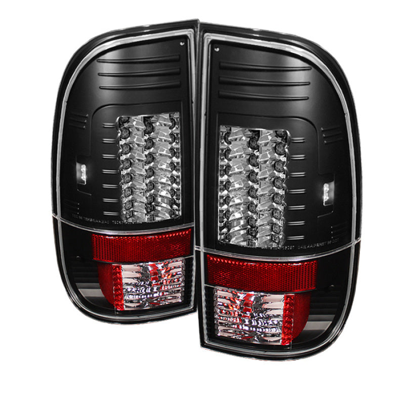 Spyder Ford F150 Styleside 97-03/F250 Version 2 LED Tail Lights Blk ALT-YD-FF15097-LED-G2-BK SPYDER